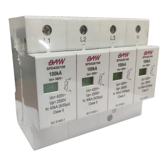 Protector Descargas Atmosfericas 4p 100ka Sobretension Baw