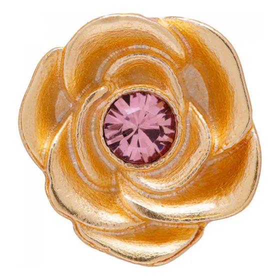 Pin Havaianas Flor Swarovski