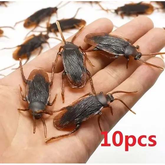 Modelo Realista Cucaracha Simulación Juguete Broma Divertido