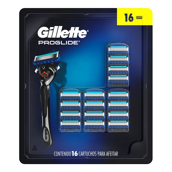 Gillette Proglide Fusion 5 Cartuchos 16 Pack