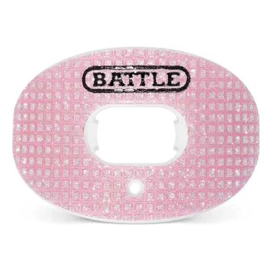 Battle Protector Bucal De Fútbol 3d Diamante Rosa