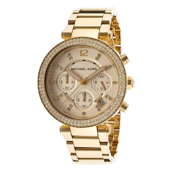 Reloj Michael Kors Parker Gold Mk5354 para mujer