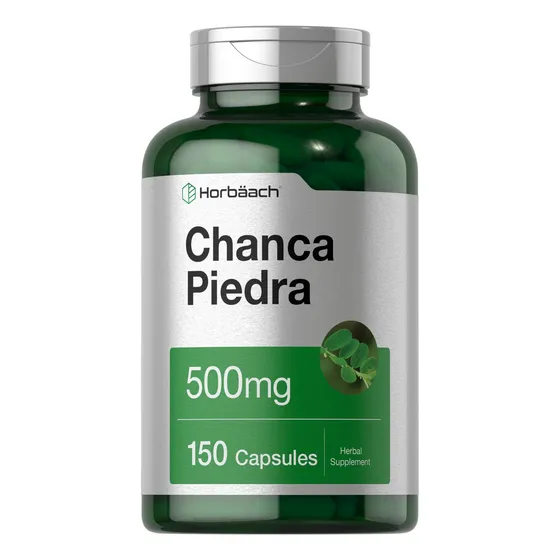 Suplemento Horbäach Chanca Piedra En Cápsulas, 500 Mg, 150 U