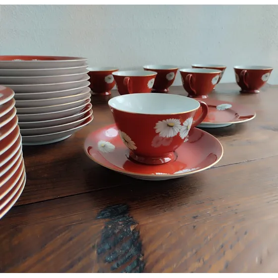 Juego Para Desayuno De Porcelana Noritake Para 12 Personas
