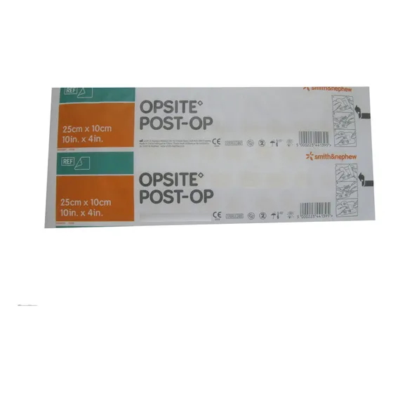 Curativo Transparente Com Compressa Opsite Post-op 25x10cm