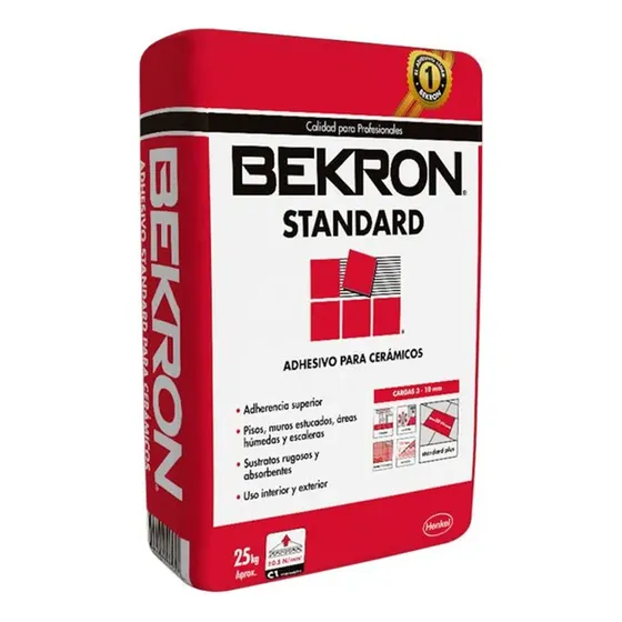 Adhesivo Cerámico (saco 25kg) Bekron