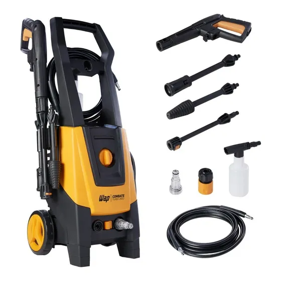 Lavadora de Alta Pressão WAP Combate Turbo 2600 Profissional Semi Intensivo 127V