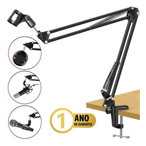 Suporte para microfone Elgato WAVE MIC ARM ARM LP branco