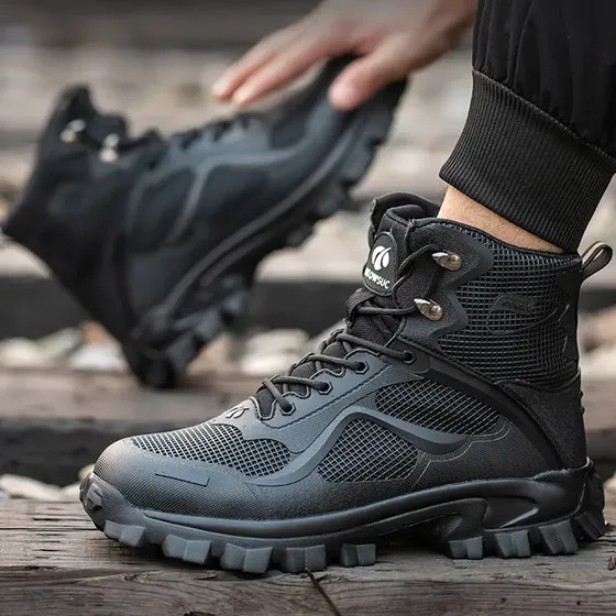 Botas Tacticas Seguridad Hombre Mujer Trabajo Air Casquillo
