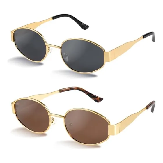 Livho Gafas De Sol Ovaladas De Moda 2025,