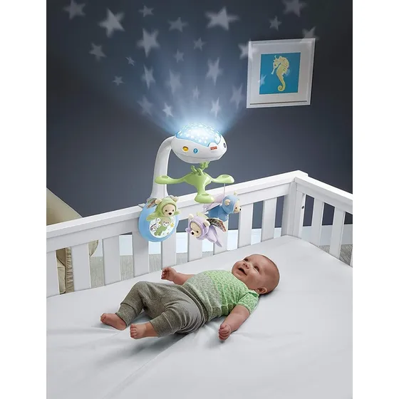 Fisher Price Super Móbile 3 Em 1 Ursinhos Cdn41 - Mattel