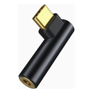 Adaptador Usb Tipo C A Jack 3.5 Chip Dac Hi Fi Ángulo Adaptador Usb Tipo C A Jack 3.5 Chip Dac Hi Fi Ángulo