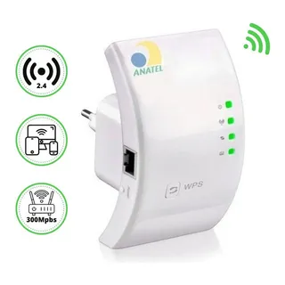 Repetidor De Sinal Wifi Amplificador Potente Sem Fio Turbo Repetidor De Sinal Wifi Amplificador Potente Sem Fio Turbo
