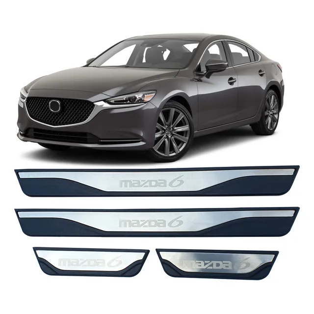 Moldura De Puertas Estribos Para Mazda 6