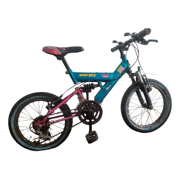 Bicicleta Rin 16 Usada Con Cambios De Velocidad Marca Gt 
