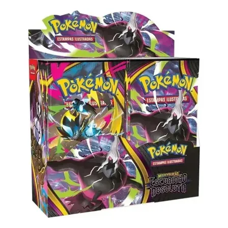 Pokémon Escuridão Absoluta Booster Box 36 Booster Tcg Copag Pokémon Estampas Ilustradas Português