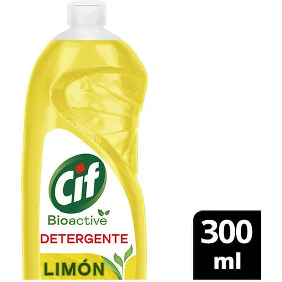Detergente Cif Bio Active Gel Limón 300ml X12u