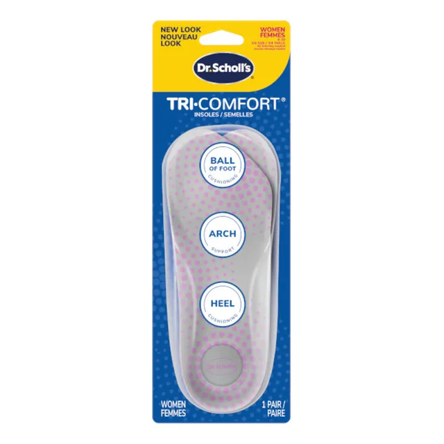 Plantilla Dr. Scholl´s Tri-comfort Con Triple Apoyo Mujer