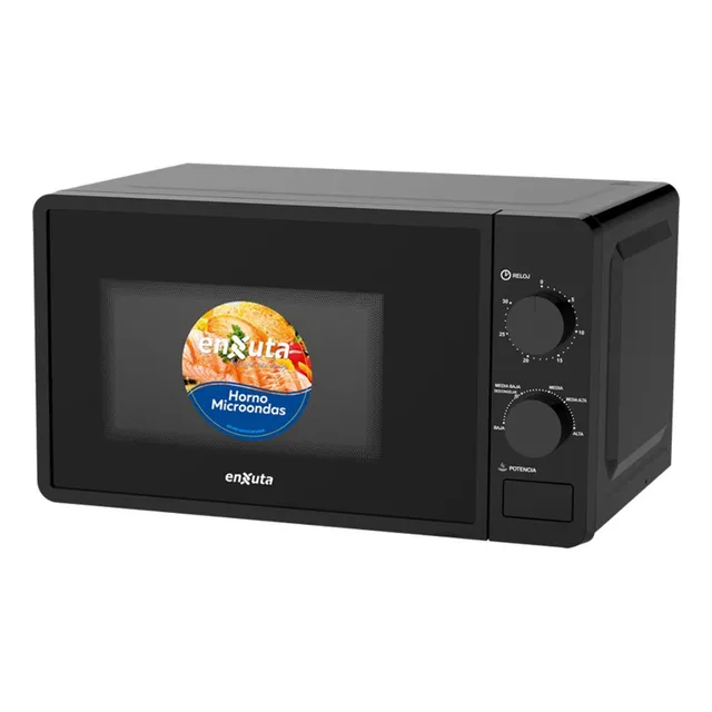 Microondas Enxuta Control Manual Timer 20 L 5 Niveles Dimm