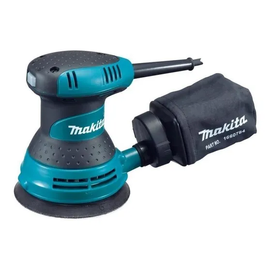 Lijadora Excentrica Makita Bo5030 123mm 300w Color Azul