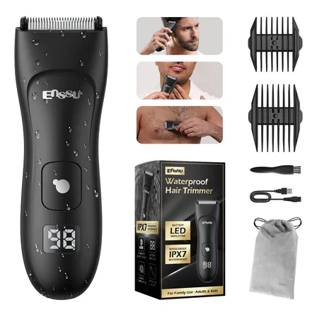 Aparador De Pelos Íntimos Masculinos, Portátil E Sem Fio Preto 220v