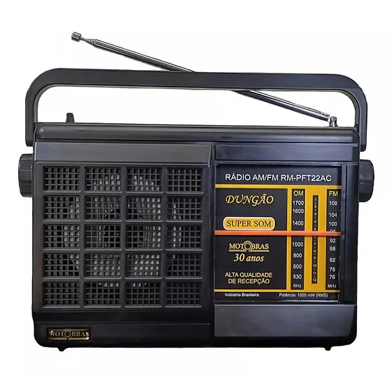 Rádio Motobras 2 Faixas Rm-pft22ac
