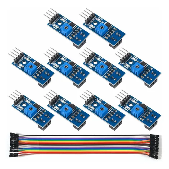 10 Unids Tcrt5000 Sensor Reflectante Infrarrojo Ir Foto