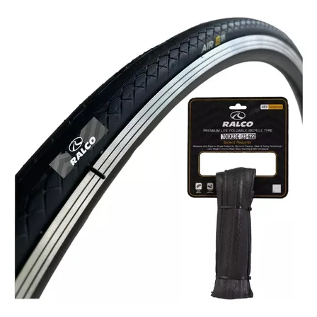 Neumatico Bicicleta 700 X 23c Ralco Kevlar Ruta Fixie Color Negro