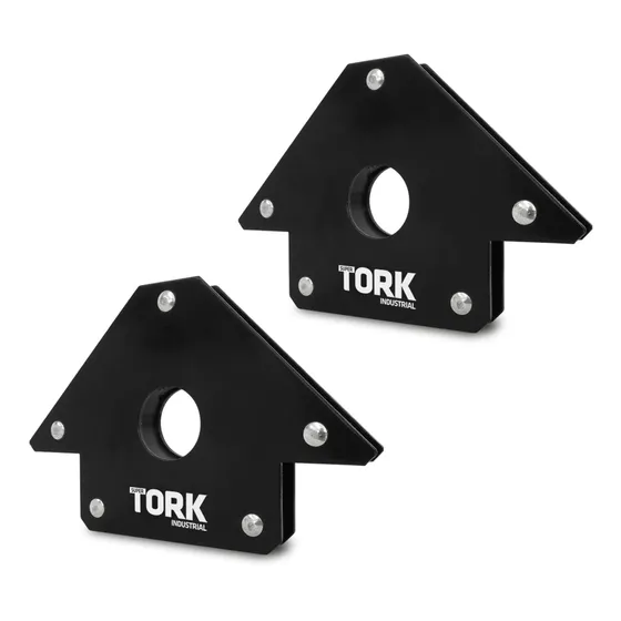 Esquadro Magnético Para Solda 30 Kg Kit 2 Peças Super Tork