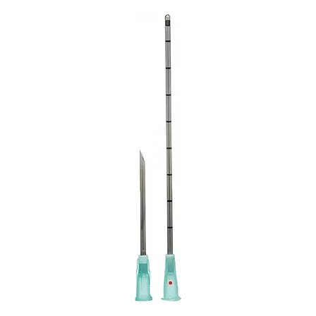 Micro Cánulas Flexibles + Aguja, 14g X 100mm, Pack 10 Uds