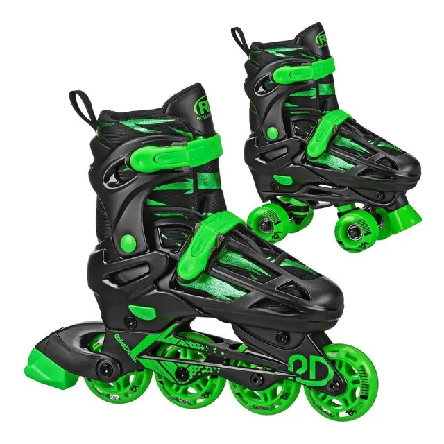 Patines Lineales Ajustables De Minecraft Con Luces