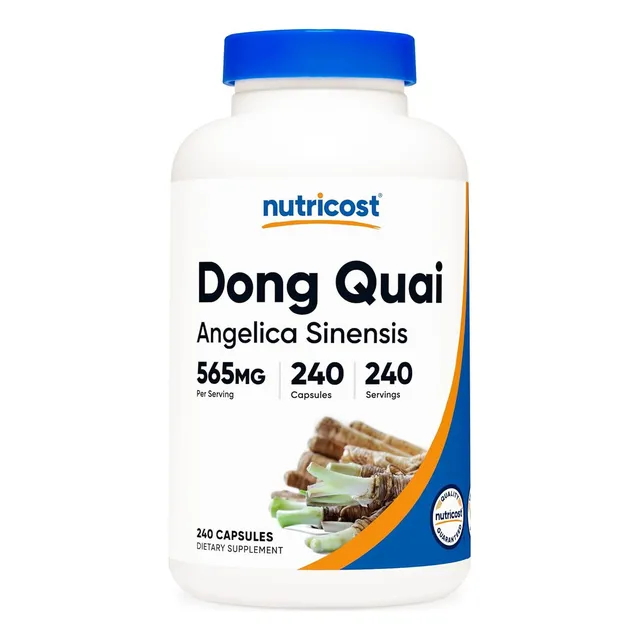 Ginseng Femenino Dong Quai Angelica Sinensis 240 Capsulas