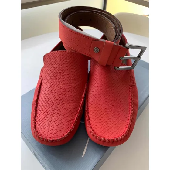 Mocasines Y Cinturón Para Caballeros Vélez . Originales.