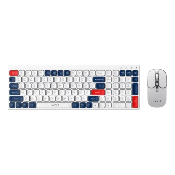 Combo Teclado Y Mause Havit Inalámbrico