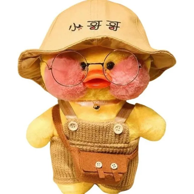 Pato 30cm Pato Lalafanfan Kawaii Peluches Pato