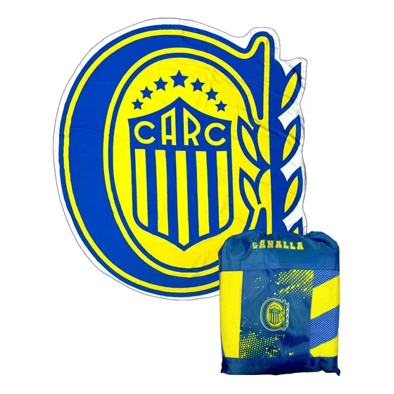 Toallón Escudo Rosario Central Licencia Oficial Premium Rosario Central