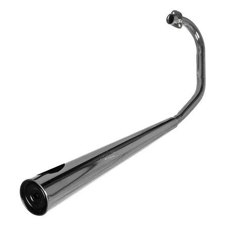 Escapamento Cromo Forte Estralador Moto Turuna 1982 Cromado