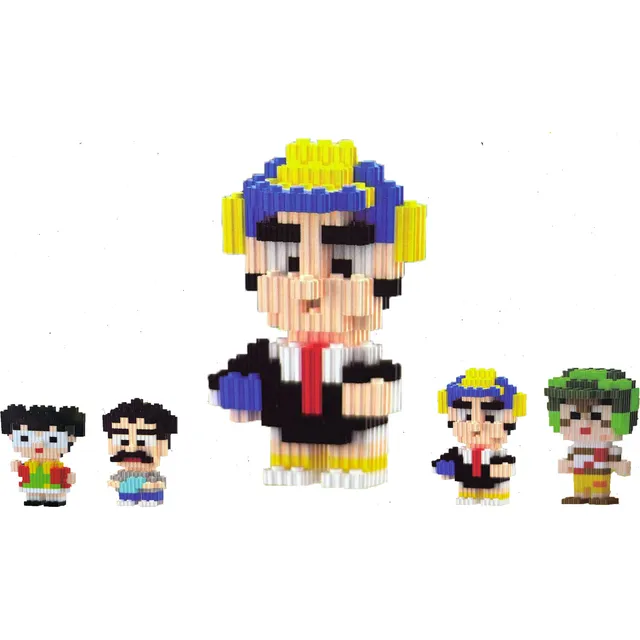 Juguete De Fichas Para Armar (magic Block) Figura Armable