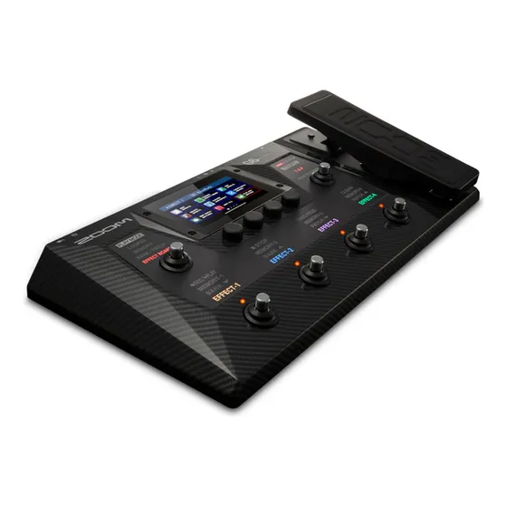 Zoom G6 Pedalera Multiefectos Para Guitarra Eléctrica