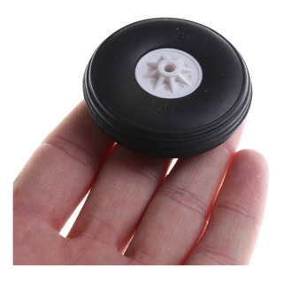 Par De Rodas Para Aeromodelos 2.25 Pol. (55 Mm) Par De Rodas Para Aeromodelos 2.25 Pol. (55 Mm)