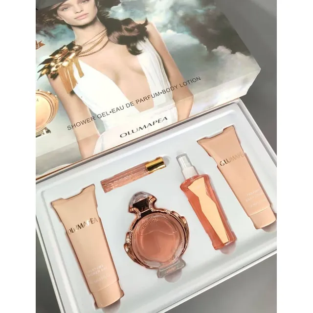 Set De Perfume,splash,shower Gel,crema Corporal Damas Y Caba