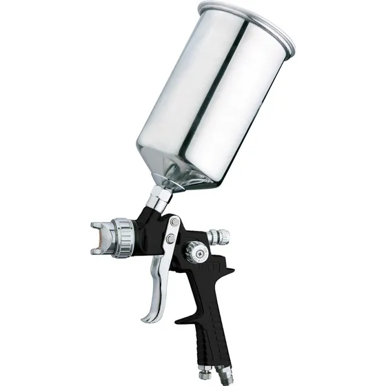 Pistola De Pintar Soplete Hvlp Pico 1.4 Mm 1 Lts Konan Profesional Gravedad