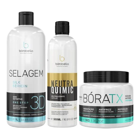 Selagem 3d Borabella + Boratox 1kg + Neutraquimic