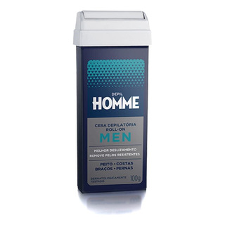 Kit 6 Refil Cera Depilatória Depil Homme Maculino Deo 100g Kit 6 Refil Cera Depilatória Depil Homme Maculino Deo 100g