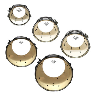 Kit Peles De Resposta Dudu Portes - 10'' 12'' 14'' 14'' 16'' Kit Peles De Resposta Dudu Portes - 10'' 12'' 14'' 14'' 16''