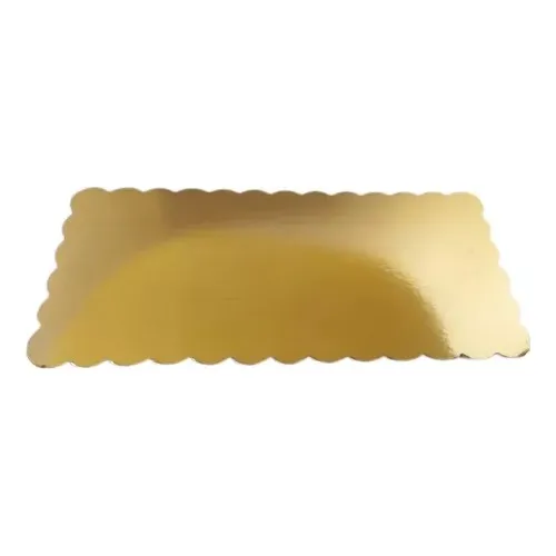 25 Kapato Dorado Carton Rectan Torta 15x36cm 5018 Io