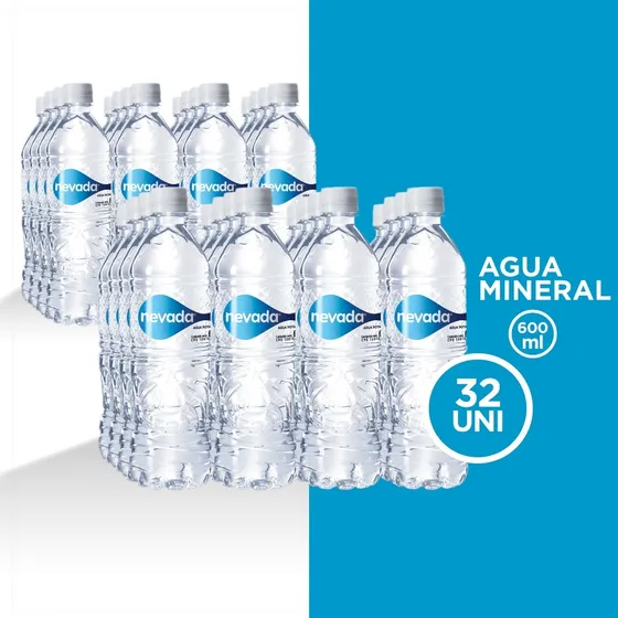 Agua Nevada Pet 600ml 32 Unidades.