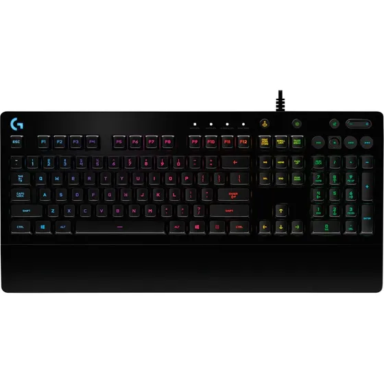 Teclado Gamer Logitech G213 Prodigy Rgb - Preto (ingles) Preto Português Brasil Preto