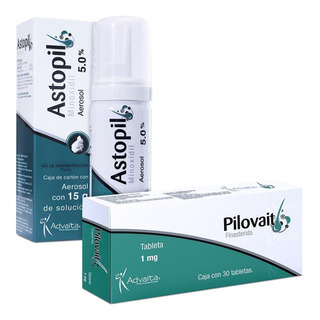 Astopil Minoxidil 5% 15g + Pilovait 30 Tabs Finasterida 1mg Astopil Minoxidil 5% 15g + Pilovait 30 Tabs Finasterida 1mg