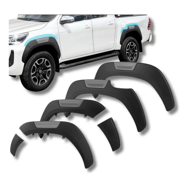 Faldones/fenders Toyota Hilux Revo 2018 En Adelante
